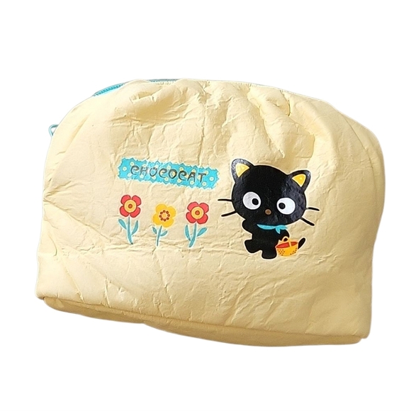 Sanrio Chococat Rare Zip Top Coin Purse Pouch Kawaii 2006 Hello Kitty Vintage - Picture 1 of 12